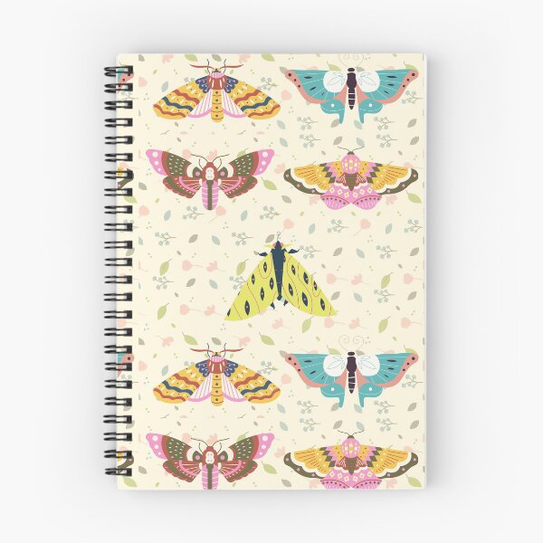 Item preview, Colorful Moth Flora  designed and sold by MarineTreasury.