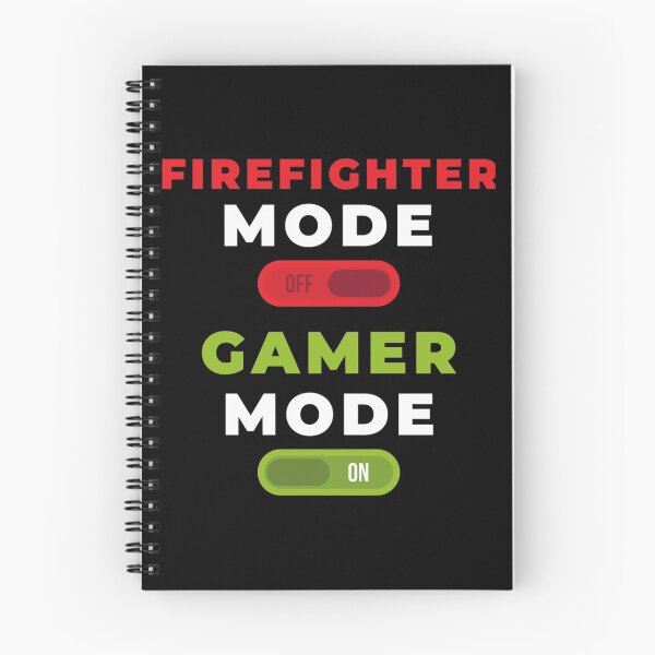 Item preview, Firefighter Mode OFF Gamer Mode O| Perfect Gift For you and friends designed and sold by luconats.
