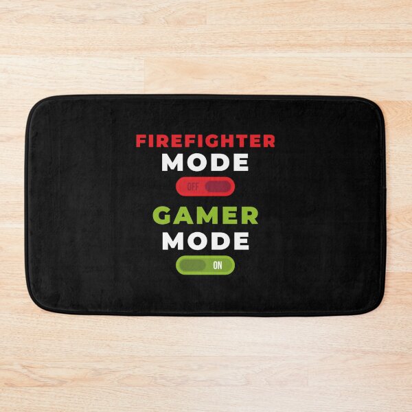 Item preview, Firefighter Mode OFF Gamer Mode O| Perfect Gift For you and friends designed and sold by luconats.