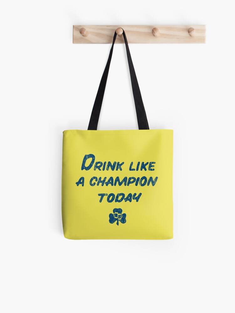 champion tote bag gold