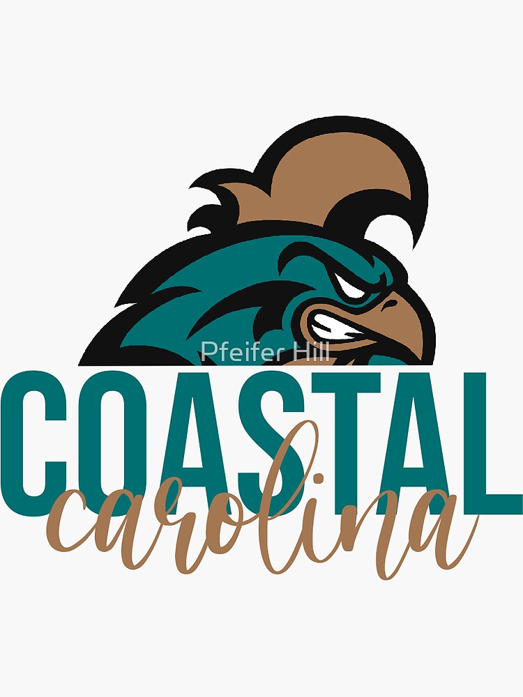 Thumbnail 3 of 3, Sticker, Coastal Carolina University - CCU Chanticleers - Conway, South Carolina designed and sold by phatmonie.