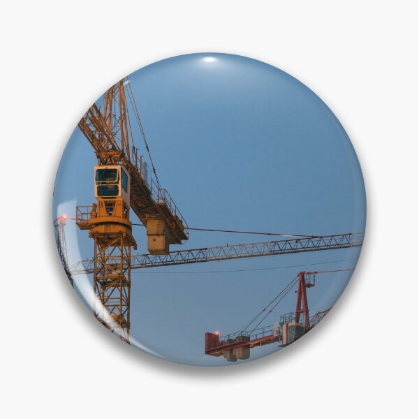 Item preview, Cranes against clear blue sky designed and sold by Lukasz Szczepanski.