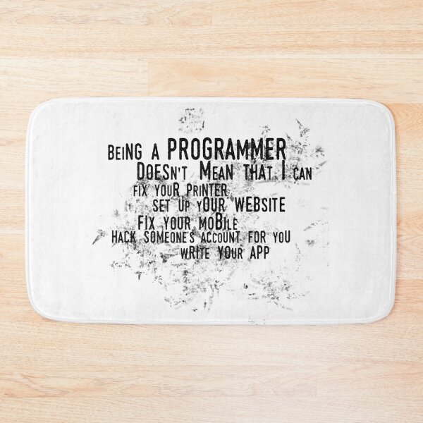 Item preview, Being A Programmer Doesn't Mean I Can... designed and sold by FoxCodeCreation.