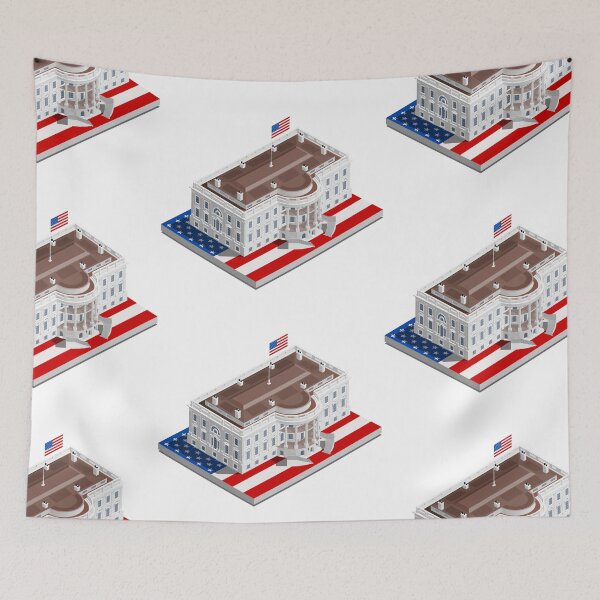 Item preview, Election Infographic USA White House designed and sold by aurielaki.