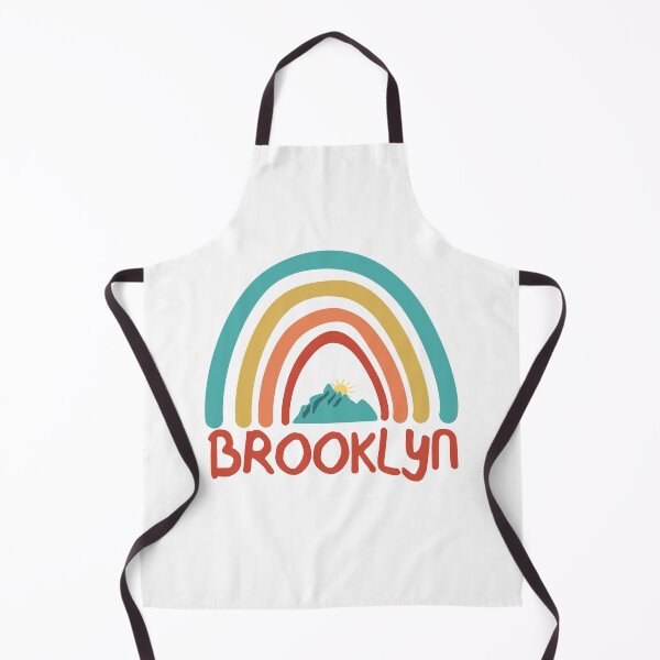 Item preview, Brooklyn Retro Vintage Rainbow - Brooklyn New York Mountain Souvenir - Gift - Hometown - Hiking - Nature designed and sold by HappyTees Lab.