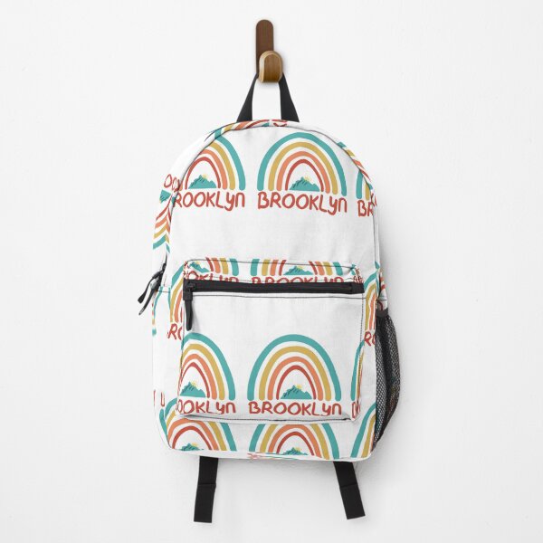 Item preview, Brooklyn Retro Vintage Rainbow - Brooklyn New York Mountain Souvenir - Gift - Hometown - Hiking - Nature designed and sold by HappyTees Lab.