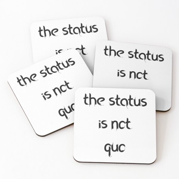 Item preview, The status is not quo designed and sold by YASSINOOS10.