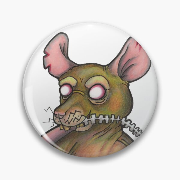 Item preview, Zombie Rat Eating His Tail designed and sold by Philosophyfox.