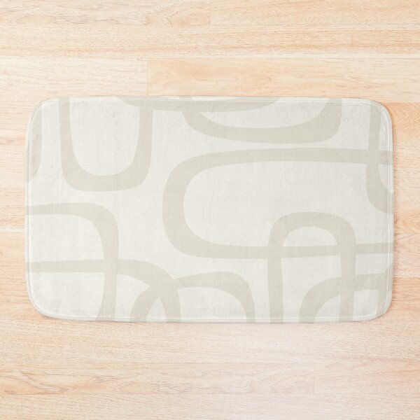 Item preview, Fine Loops Mid-Century Modern Abstract Cream Beige designed and sold by kierkegaard.