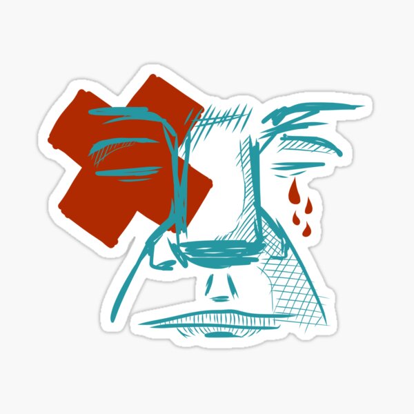 Man Sad Sticker