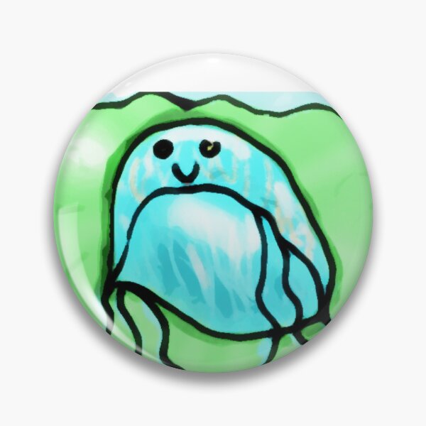 Item preview, Green jellyfish designed and sold by Coffeemerc117.