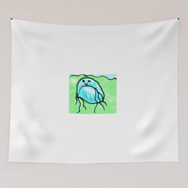 Item preview, Green jellyfish designed and sold by Coffeemerc117.