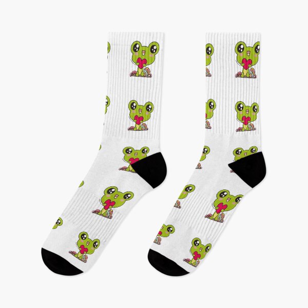 Item preview, cute frog, kawaii frog cartoon designed and sold by princessmi-com.