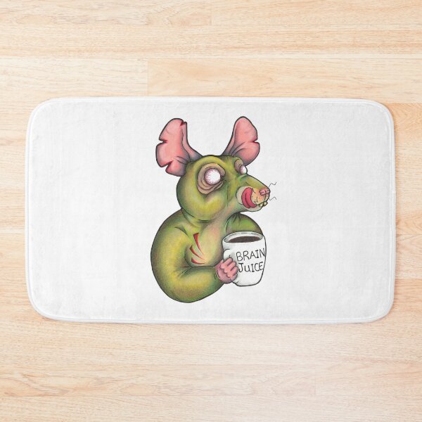 Item preview, Zombie Rat Needs Coffee Brain Juice designed and sold by Philosophyfox.