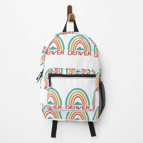 Item preview, Denver Retro Vintage Rainbow - Denver Colorado Mountain Souvenir - Gift - Hometown - Hiking - Nature designed and sold by HappyTees Lab.