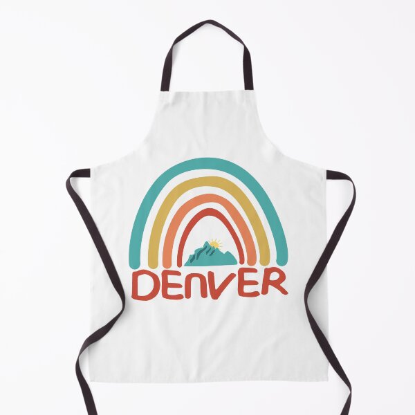 Item preview, Denver Retro Vintage Rainbow - Denver Colorado Mountain Souvenir - Gift - Hometown - Hiking - Nature designed and sold by HappyTees Lab.