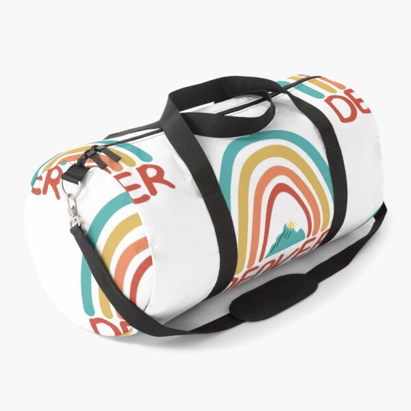 Item preview, Denver Retro Vintage Rainbow - Denver Colorado Mountain Souvenir - Gift - Hometown - Hiking - Nature designed and sold by HappyTees Lab.