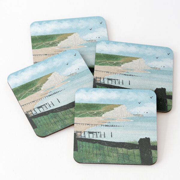 Item preview, Seven Sisters Cliffs, England designed and sold by Milli Co Studio.