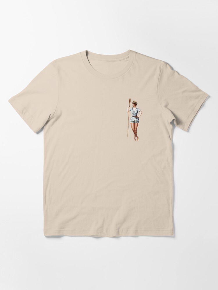 Alternate view of Rower With An Oar Essential T-Shirt