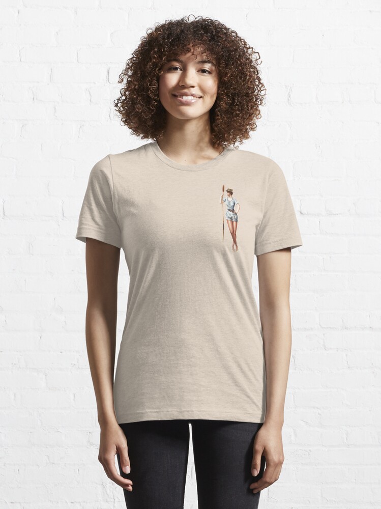 Alternate view of Rower With An Oar Essential T-Shirt