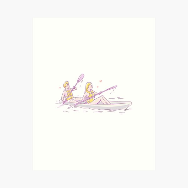 Item preview, Kayaking couple designed and sold by zaher97.