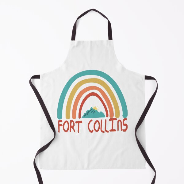 Item preview, Fort Collins Retro Vintage Rainbow - Fort Collins Colorado Mountain Souvenir - Gift - Hometown - Hiking - Nature designed and sold by HappyTees Lab.