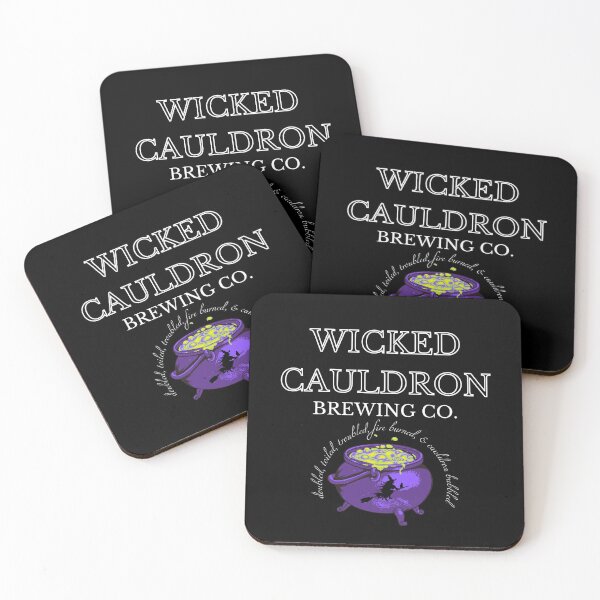 Item preview, Novelty Halloween Witch Design: Wicked Cauldron Brewing Co. designed and sold by cjd1017.