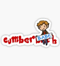 Benedict Cumberbabe Sticker