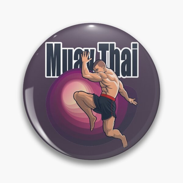 Item preview, Muay Thai Fighter with Flying Knee Kick designed and sold by VinBasis.