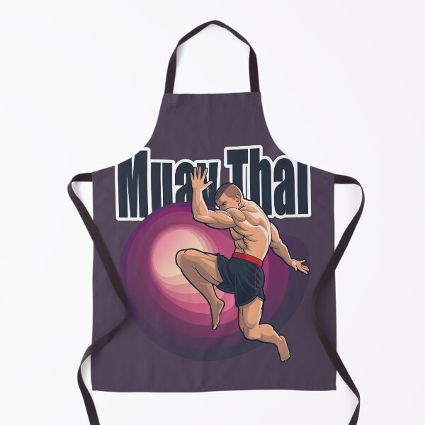 Item preview, Muay Thai Fighter with Flying Knee Kick designed and sold by VinBasis.