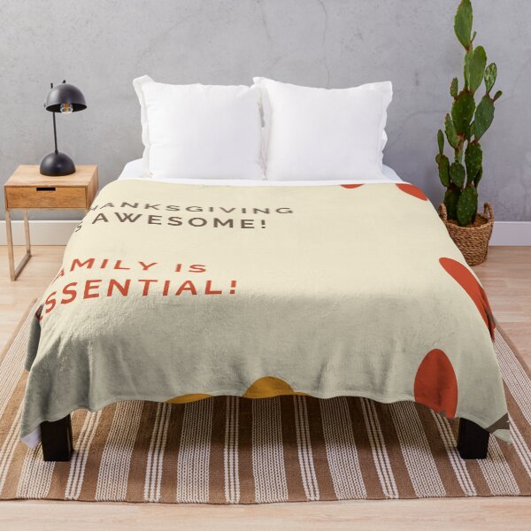 Item preview, Thanksgiving is Awesome! Family is Essential! designed and sold by ShaunSandhu.
