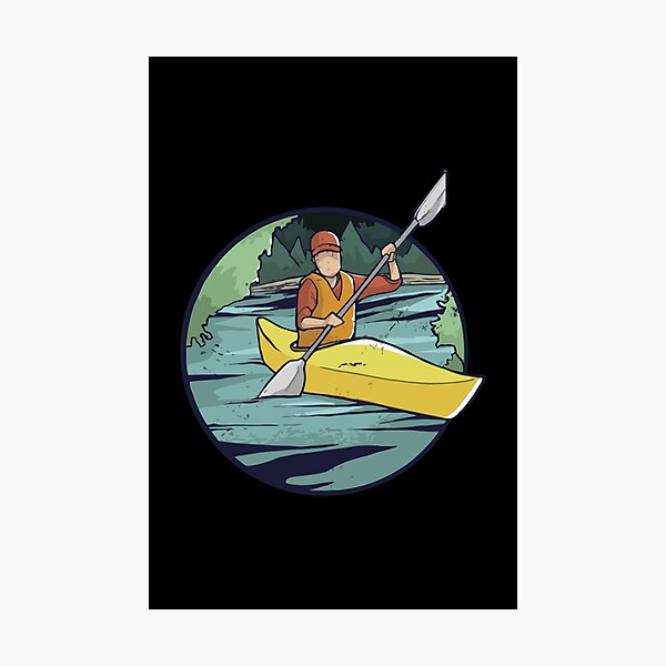 Item preview, Kayaking art designed and sold by zaher97.
