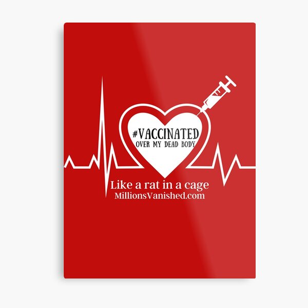 Rat In A Cage - Christian Metal Print