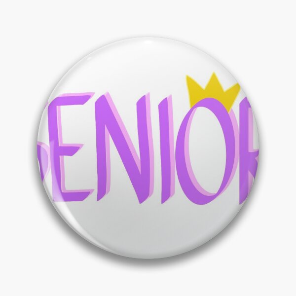 Item preview, senior w crown purple shadow designed and sold by Katrinalanger.