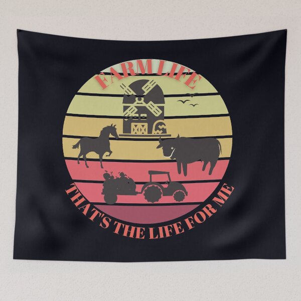 Item preview, Farm Life That's The Life For Me - Cute Farm Lover designed and sold by Vero De.