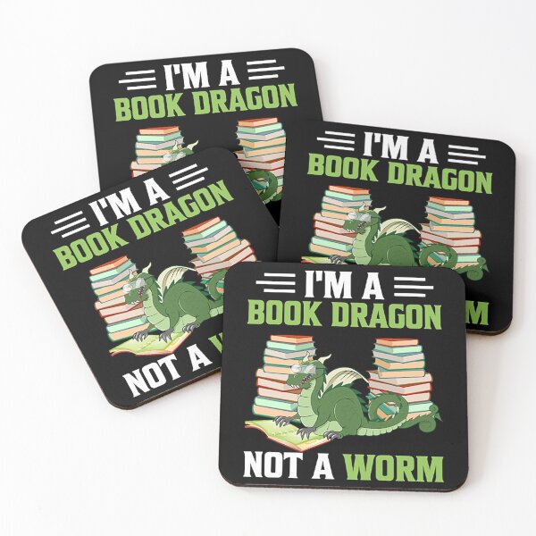 Aperçu de l'œuvre I'm A Book Dragon Not A Worm créée et vendue par DeimosArt.