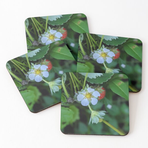Item preview, Strawberry Blossom Photographic Image designed and sold by AustaArt.
