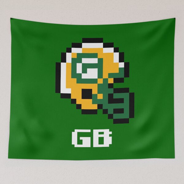 Item preview, Green Bay Packers (Tecmo Super Bowl Football Helmet) designed and sold by The Armorsmith.