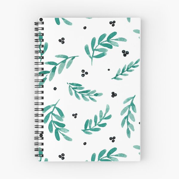 Item preview, Blackberries and Green Leaves - Watercolor Foliage Pattern designed and sold by AlicjaCurioseur.