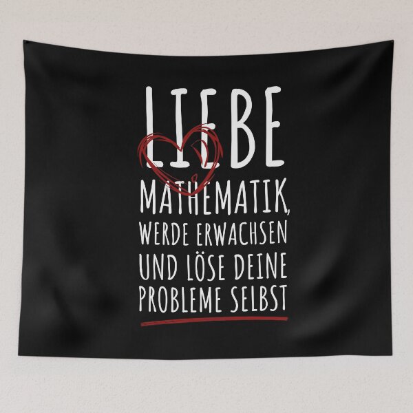 Item preview, 202108 0017 Mathematik Löse deine Probleme selbst designed and sold by Kalli-design.