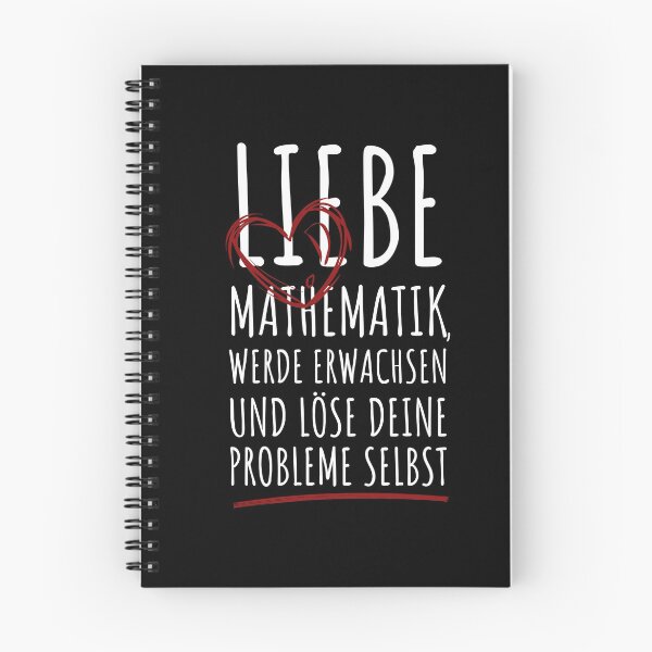 Item preview, 202108 0017 Mathematik Löse deine Probleme selbst designed and sold by Kalli-design.