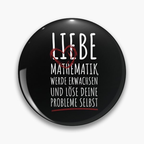 Item preview, 202108 0017 Mathematik Löse deine Probleme selbst designed and sold by Kalli-design.