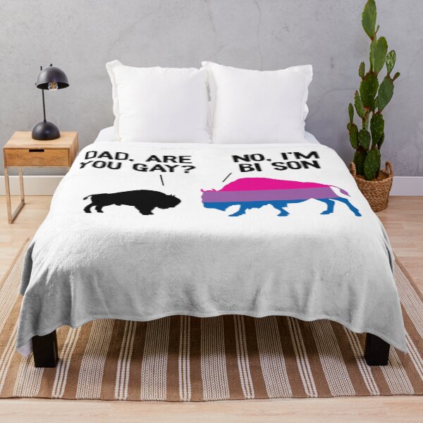 Item preview, Dad Are You Gay Bison Bisexual Funny Bi Pride designed and sold by Stronzi.