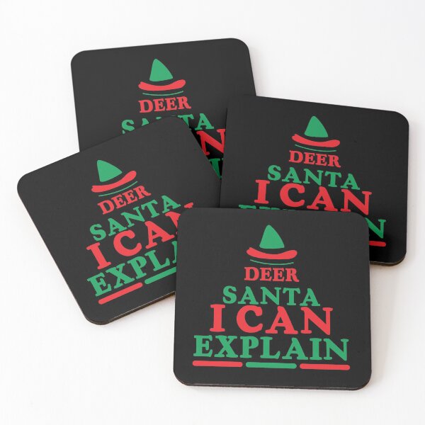 Item preview, Dear santa i can explain designed and sold by pnkpopcorn.