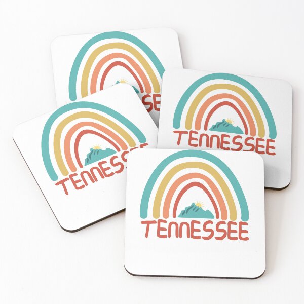 Item preview, Tennessee Retro Vintage Rainbow - Tennessee Mountain Souvenir - Gift - Hometown - Hiking - Nature designed and sold by HappyTees Lab.