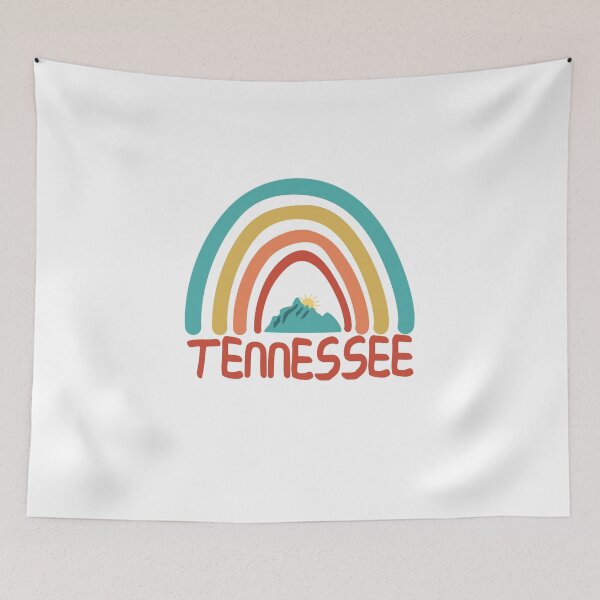 Item preview, Tennessee Retro Vintage Rainbow - Recuerdo de la montaña de Tennessee - Regalo - Ciudad natal - Senderismo - Naturaleza designed and sold by HappyTees Lab.