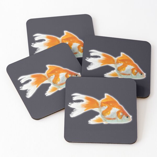 Item preview, Lonely White And Orange Ranchu Goldfish designed and sold by Phantasmal-2-do.