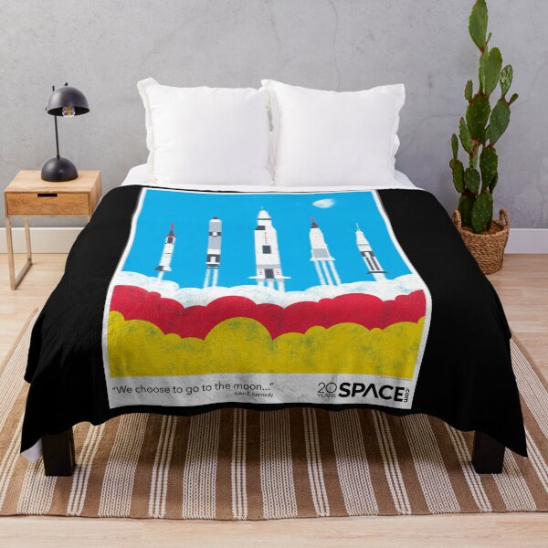 Item preview, Vintage NASA space poster . designed and sold by beachcamper.
