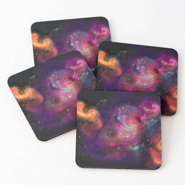 Item preview, Space nebula abstract artwork  designed and sold by FortandCastle.