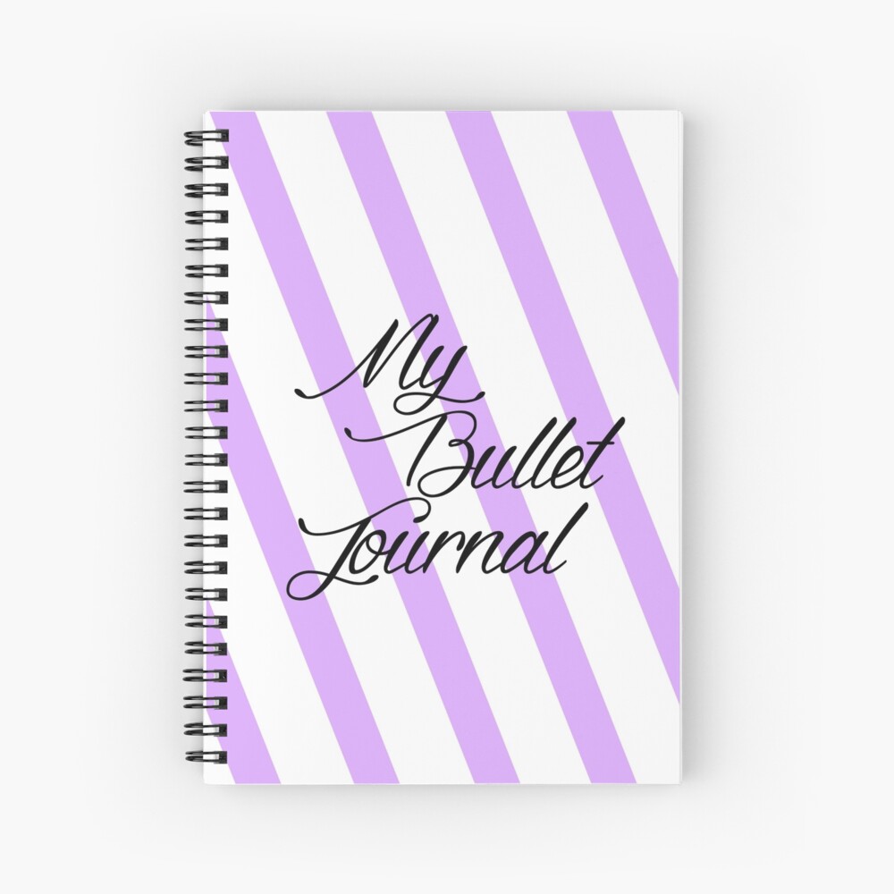 Bullet Journal Spiral Notebook by xvalentinement